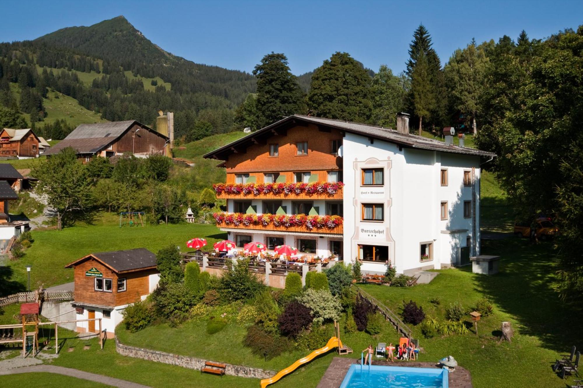 Hotel Burtschahof Buerserberg Exterior photo